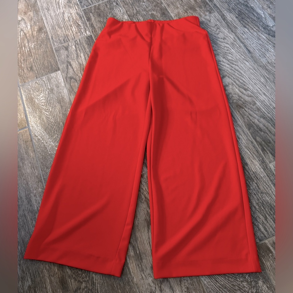 Loft wide leg watermelon pants
